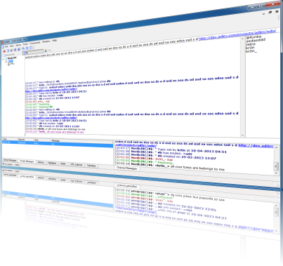 AdiIRC: a compact, dense Windows IRC client